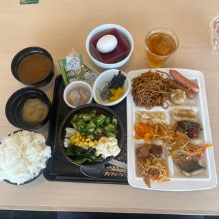 朝食ビュッフェ