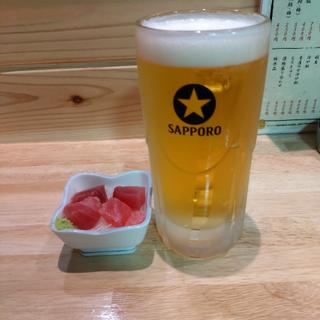 生ビール(大衆酒場 といろ)