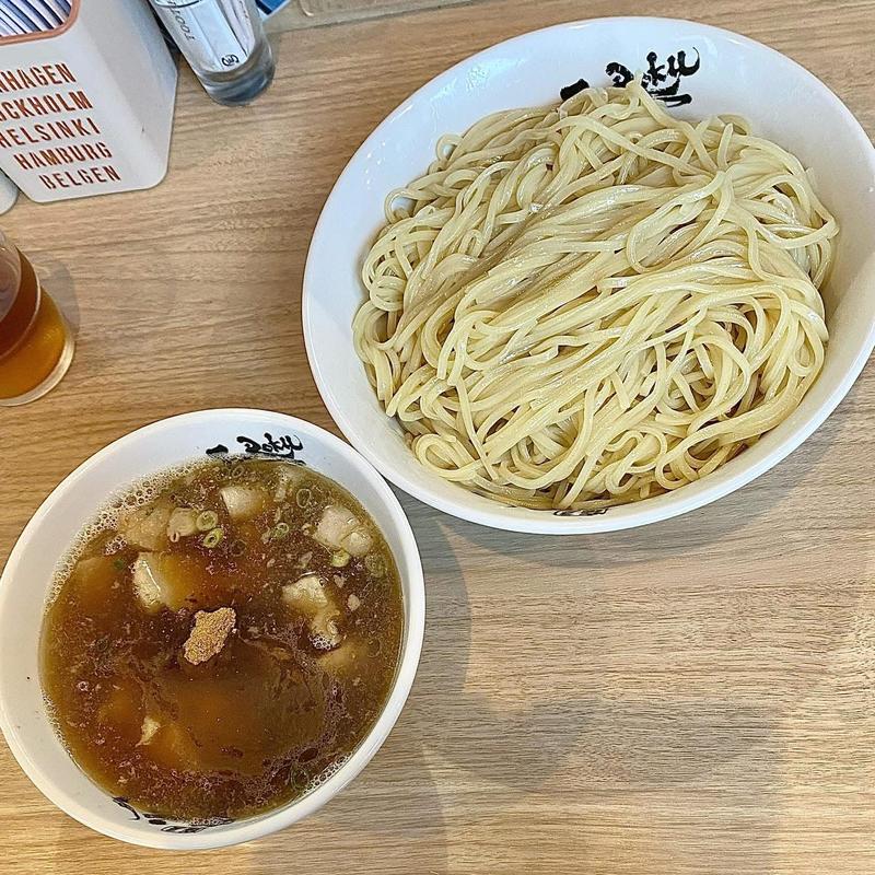 醤油つけ麺 麺500g(麺屋丈六 キーノ和歌山)
