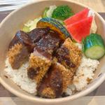 兵庫B級グルメ　ビーフカツ飯(神戸須磨シーワールド)