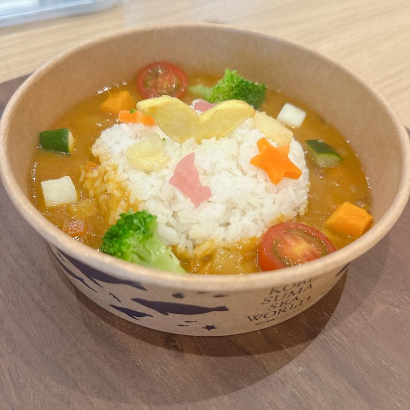 お子さまカレー(神戸須磨シーワールド)