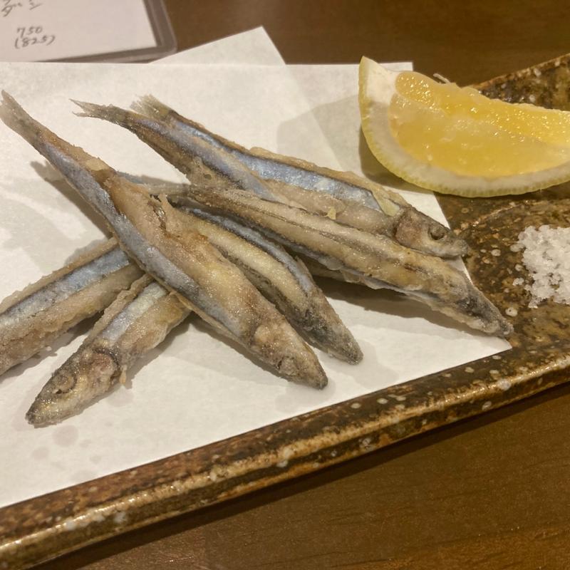 きびなごの唐揚げ(酒と飯 かたち屋)