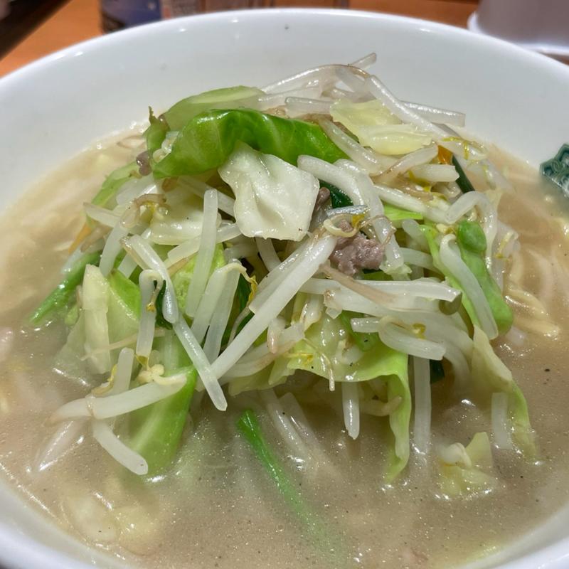 野菜たっぷりタンメン(日高屋 久米川南口店)