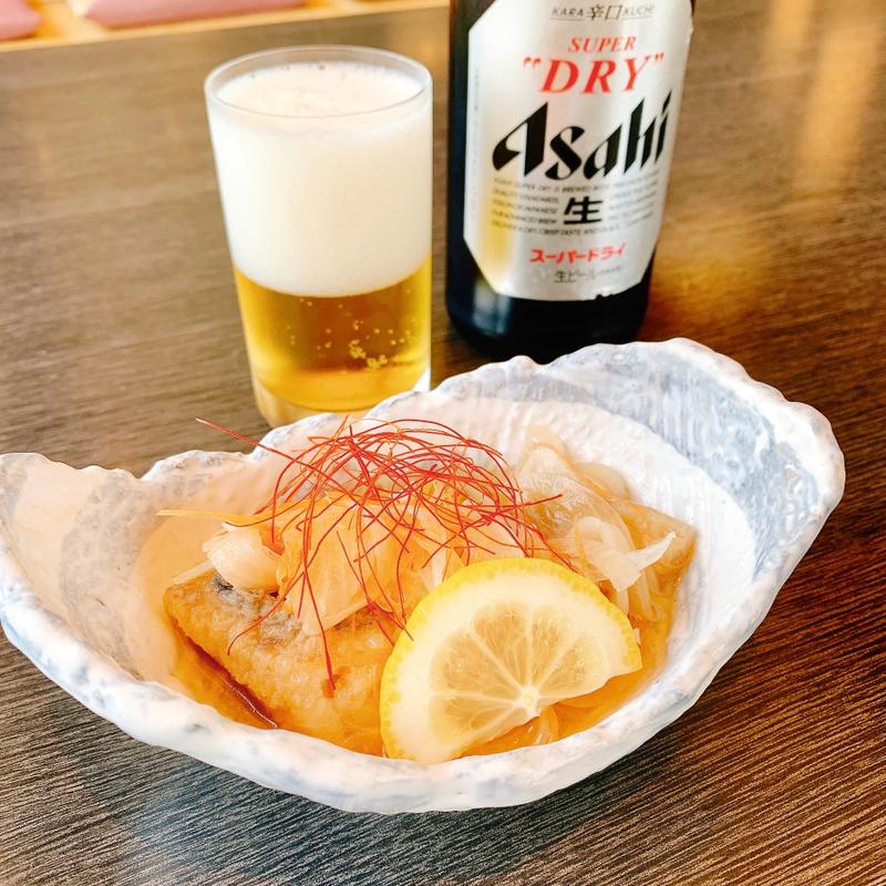 カレイの南蛮漬(さくらの湯)