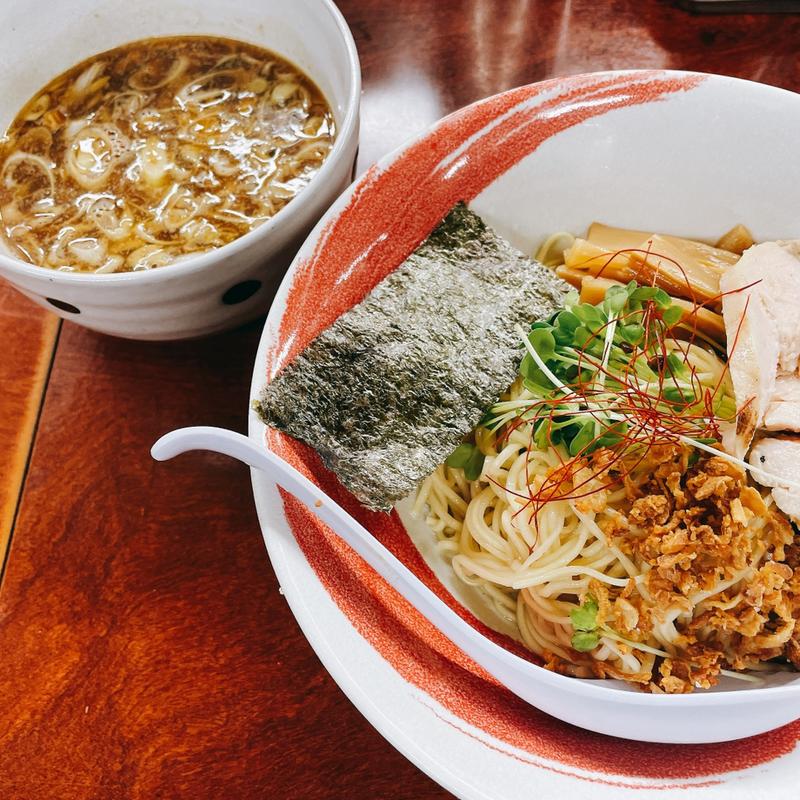 アゴ出汁醤油つけ麺【2025/06限定】(どさん子 亀有南口店)