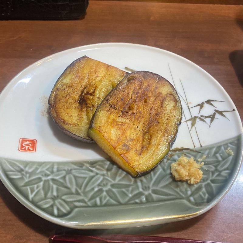 茄子ステーキ（丸茄子）(味処●酒処 とらや)