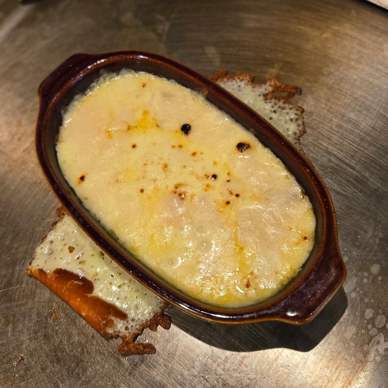 ダイナマイトチーズ焼き(鉄板焼 三八七 - みはな -)