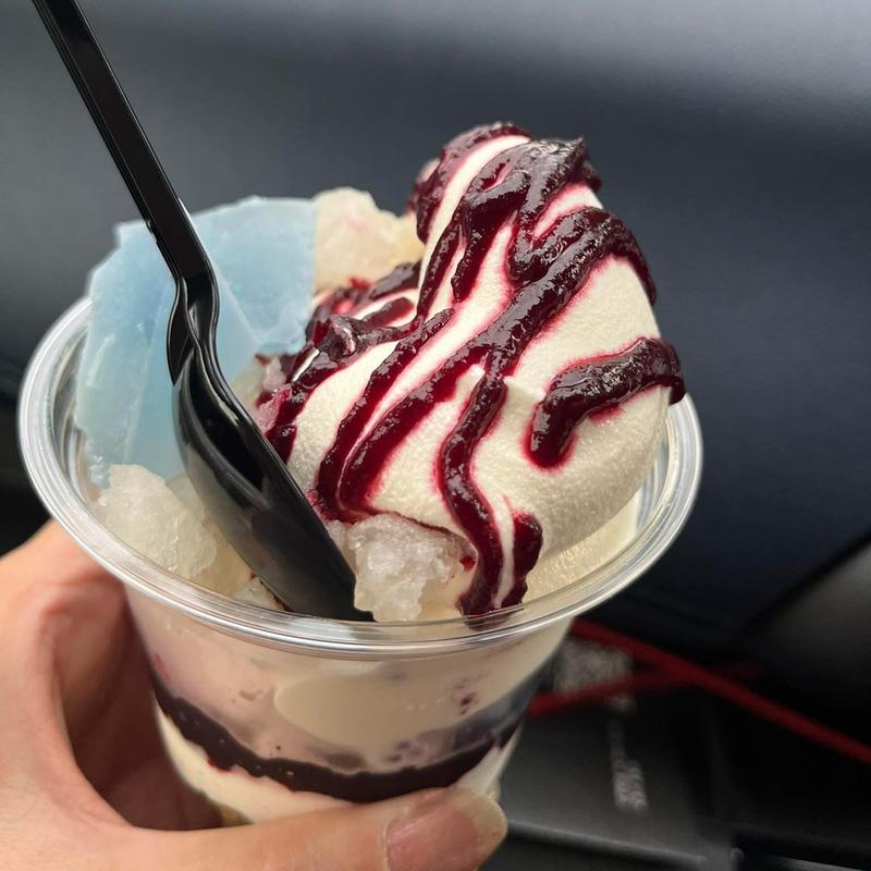 ソフトクリームパフェ(パティスリーアノー狛江店)