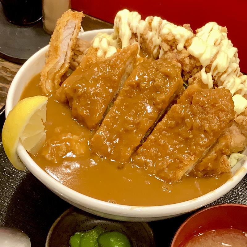 名物ぶあいそう丼 大(ぶあいそう )