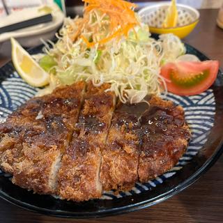 マグロカツ定食