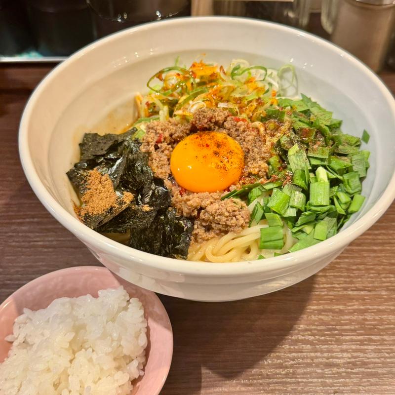 台湾まぜそば＋ニラネギ倍(天雷軒 麹町店)