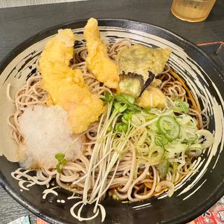 冷やしとり天おろしそば