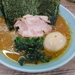 半熟味玉ラーメン 並(武蔵家 中野本店)