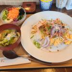 日替わりランチ チャーシューライス(カフェぶいえいと)