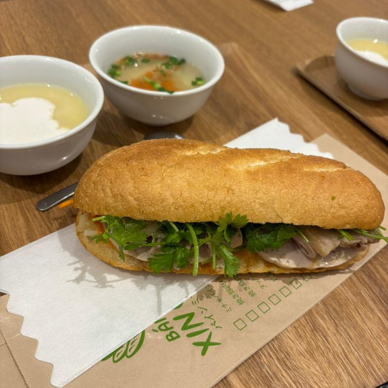 バインミー牛ハム(バインミー シンチャオ イオンモール太田)