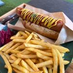 ホットドッグ フライドポテトセット