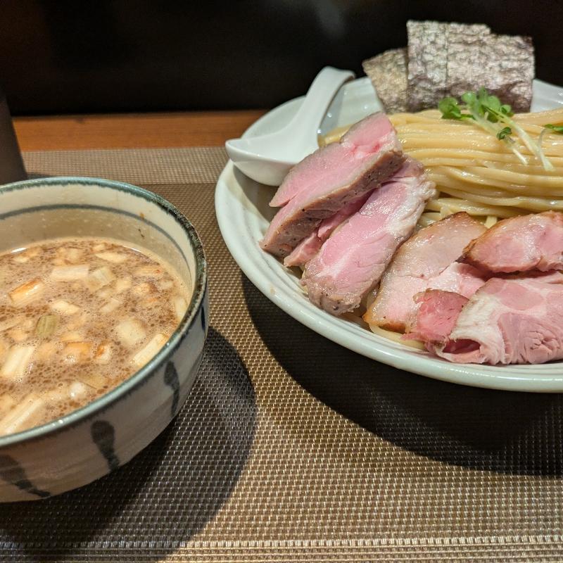 特製濃厚豚骨魚介つけ麺(麺処はら田)