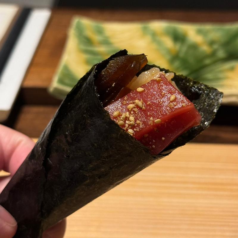 鉄火巻き(鮨 江戸富士)