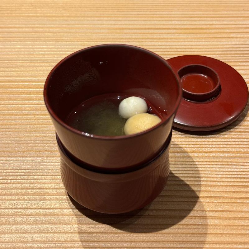 昆布のお吸い物(鮨 江戸富士)