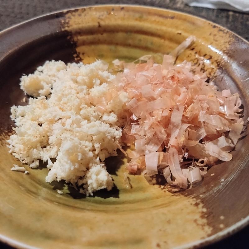 山わさびとかつおぶし(串焼処 克)