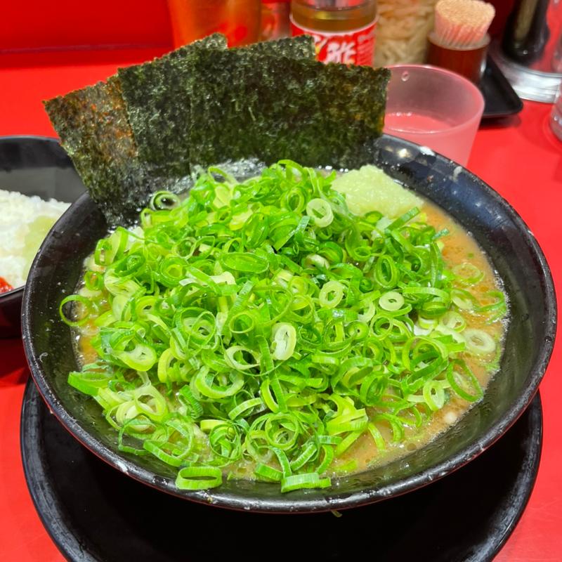 ラーメン（並）、九条ネギ(ラーメン環2家 川崎店)