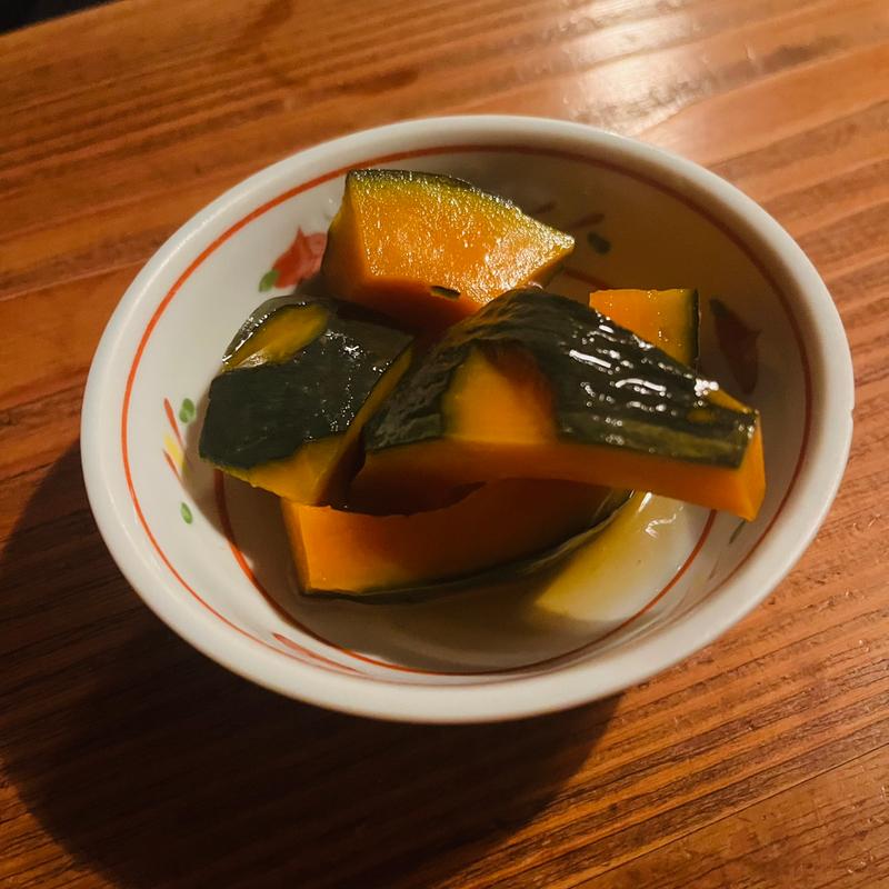 かぼちゃの煮物(あて 煮込 肴 市ヶ谷)