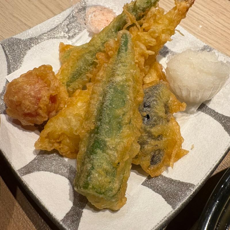 天ぷらそば(王様の食卓)