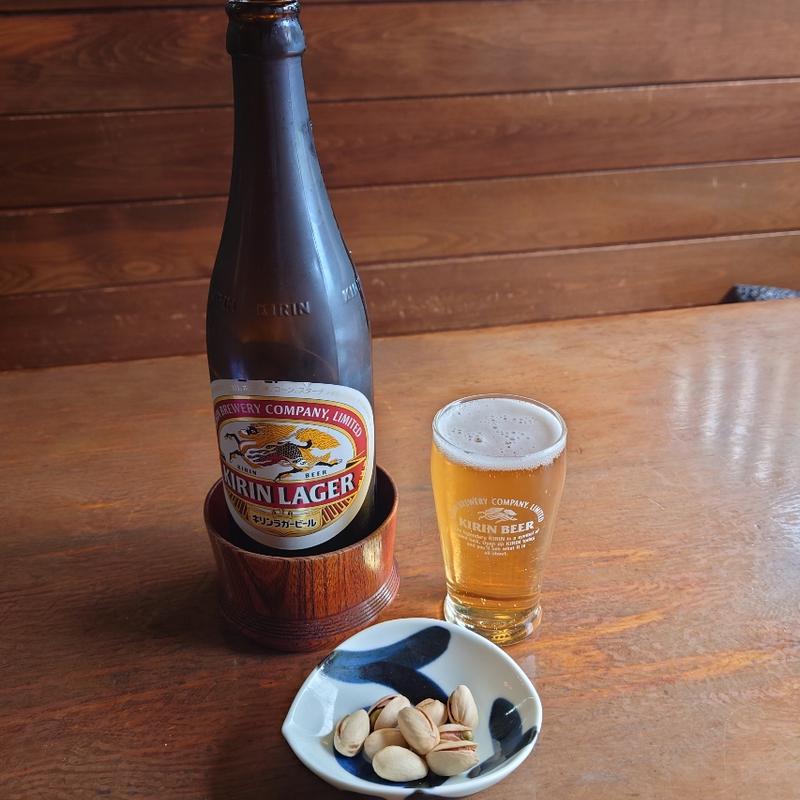 瓶ビール(ラガー) 中瓶(松月庵)