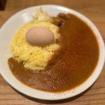 チキンカレー並　スパイシー　煮卵(サトナカ)