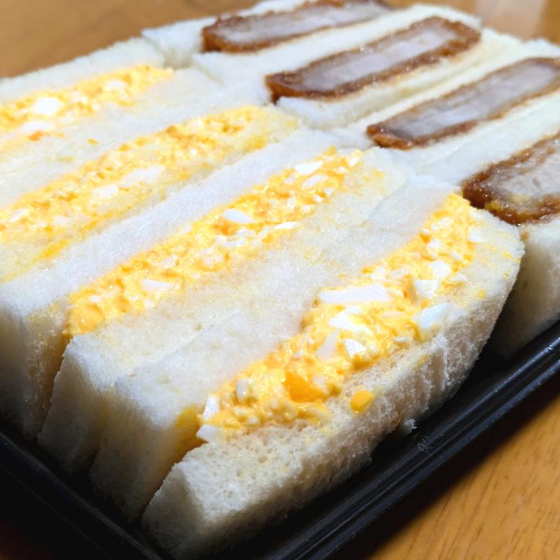 自社製タマゴ＆ヒレカツサンド(ヤオコー 川口本町店)