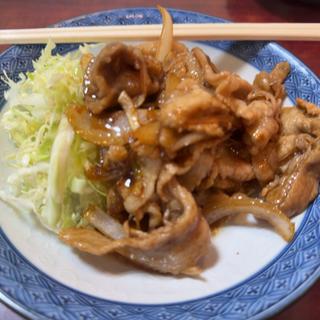 野菜炒め定食(長野屋)