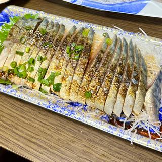 炙りさばたたき造り