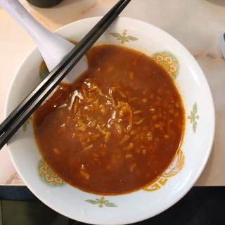 唐辛子あんかけ麺