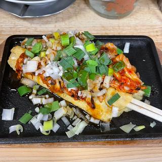 箸巻き　ニラキムチ