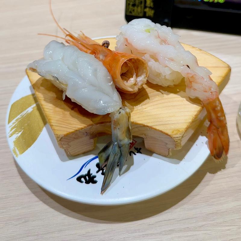 感謝祭車海老、ぼたん海老(すし銚子丸 亀戸店)