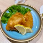かれいから揚げ(すし銚子丸 亀戸店)