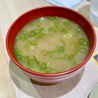 海老の出汁の味噌汁