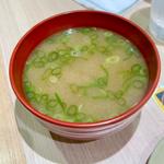 海老の出汁の味噌汁(すし銚子丸 亀戸店)