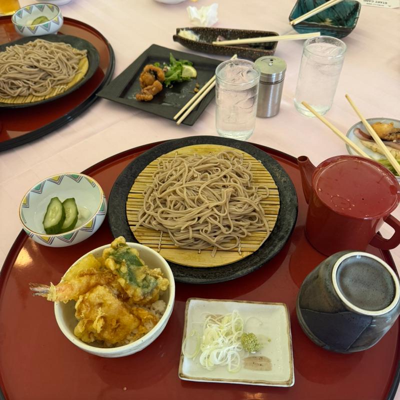 蕎麦とミニ海老天丼(宮の森カントリー倶楽部 レストラン )
