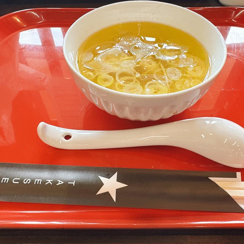 塩ワンタンスープ(竹末 道の駅本陣)