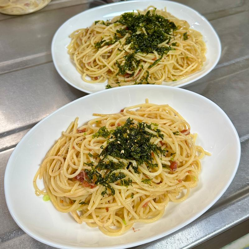 しらすと梅干しのパスタ(ベルクス 東墨田店)