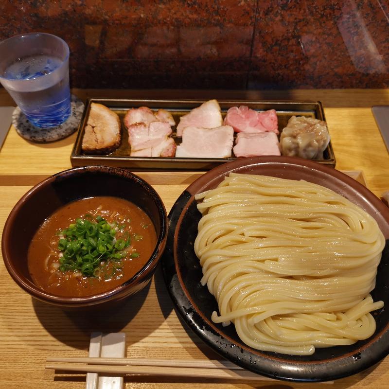 つけ麺大盛+特選全部トッピング(中華蕎麦 とみ田)
