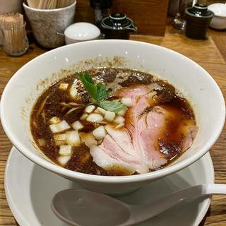 黒の中華そばプライム 丸麺