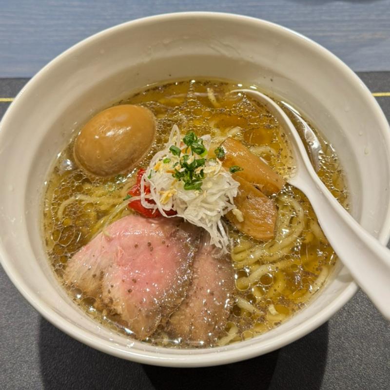 塩らーめん 味玉入(Craft Ramen BiT)