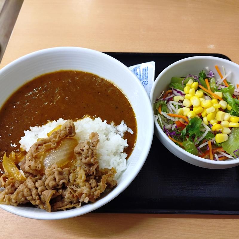 牛魯珈カレー(吉野家 新大橋通り八丁堀店)