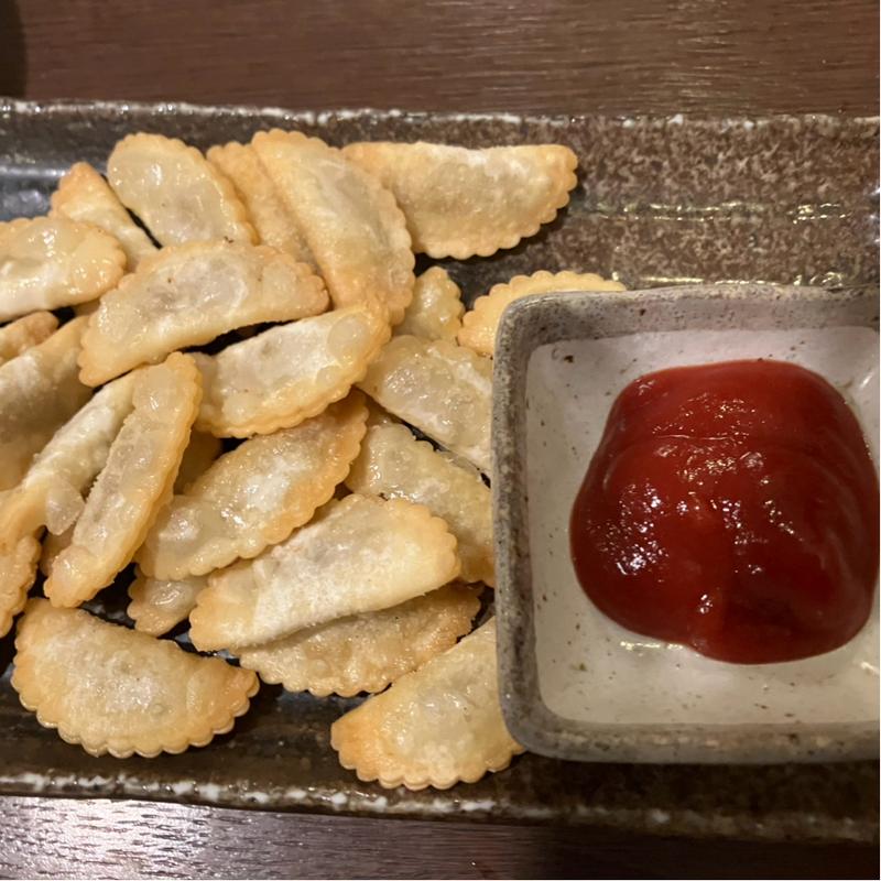 ラビオリ(もつ焼き たかみや)