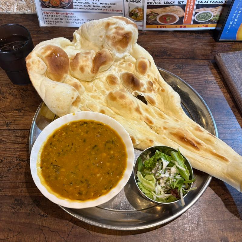 ダルカレーセット(ママパパ タンドリー＆ダイニング（インド・ネパール料理店）)