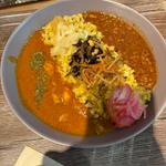 チキンとキーマのあい盛りカレー(スパイスファクトリー エキュート品川店)