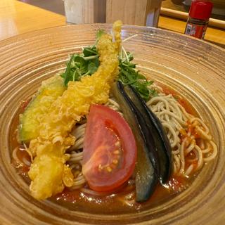 えび天トマトそば
