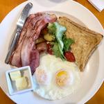 Bacon and Pork & Fennel Sausage Breakfast